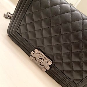 Vintage Black Chanel Bag